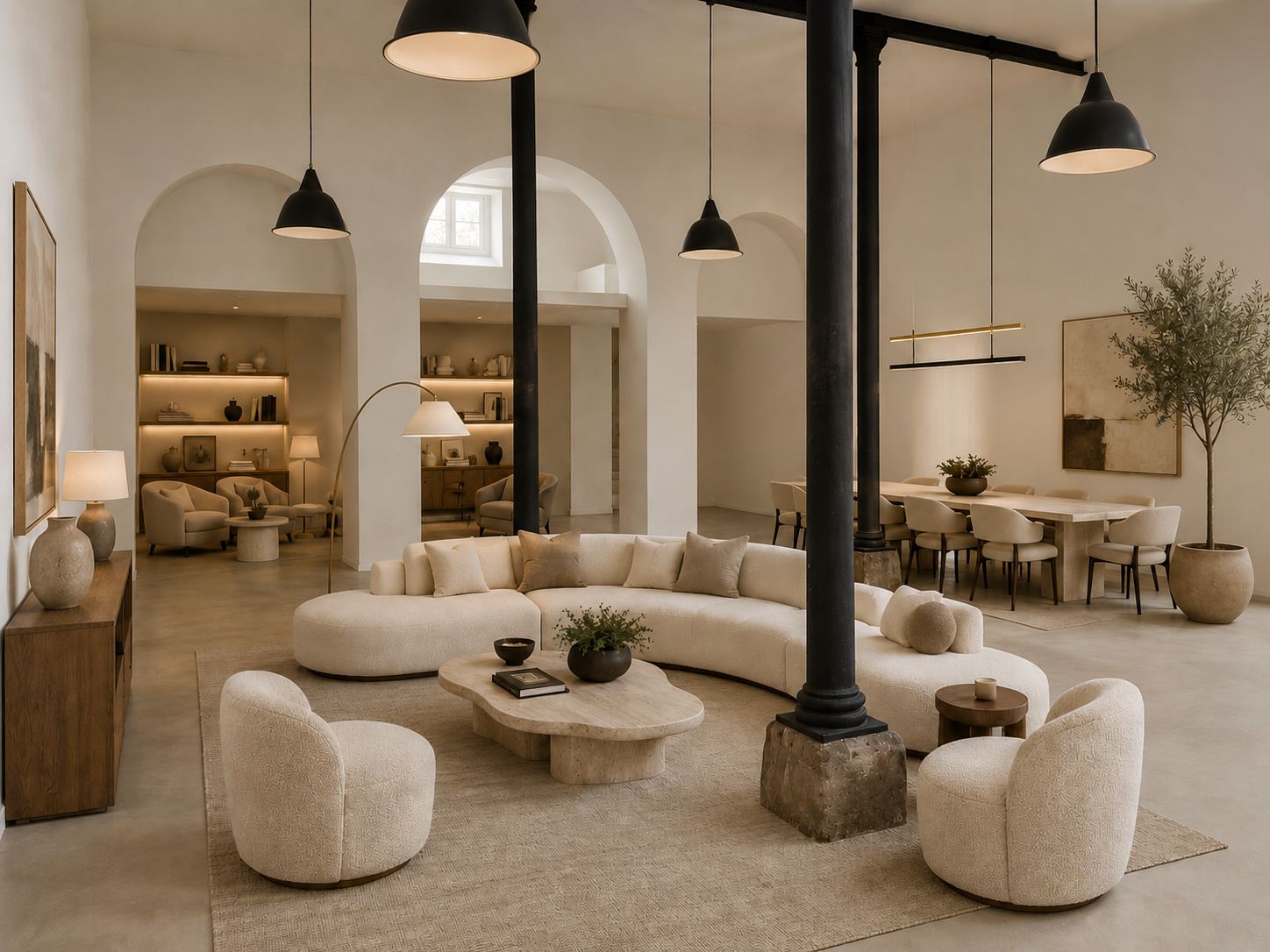 Modern Minimalist Loft in Marvila