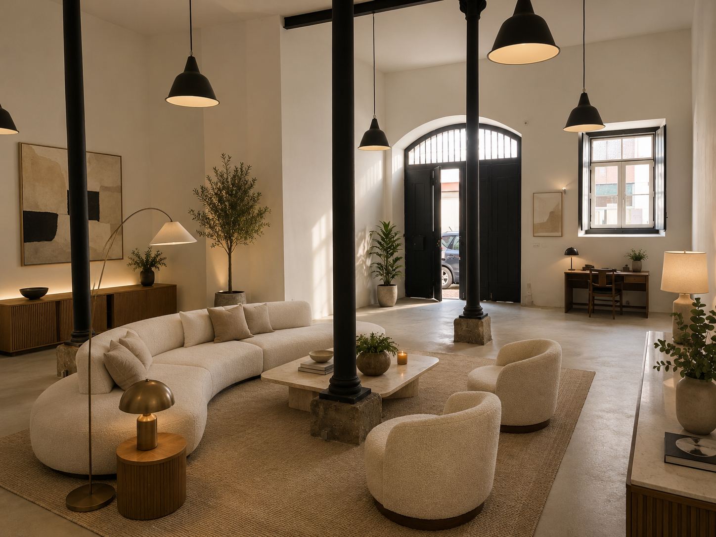 Modern Minimalist Loft in Marvila — 2
